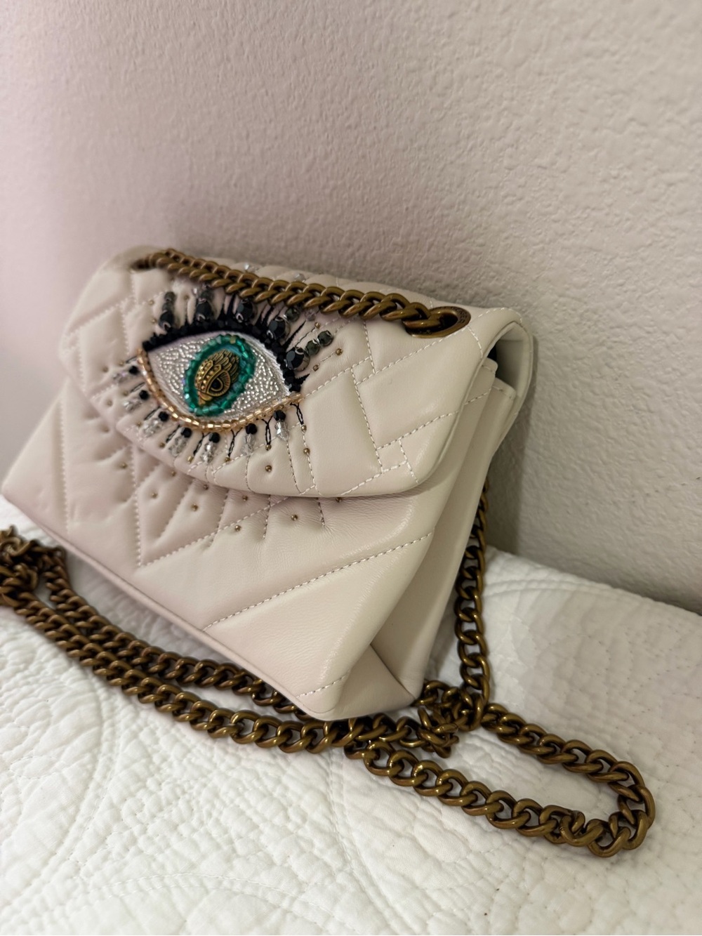 Kurt Geiger Mini Kensington Evil Eye Crossbody Bag - Picture 3 of 13